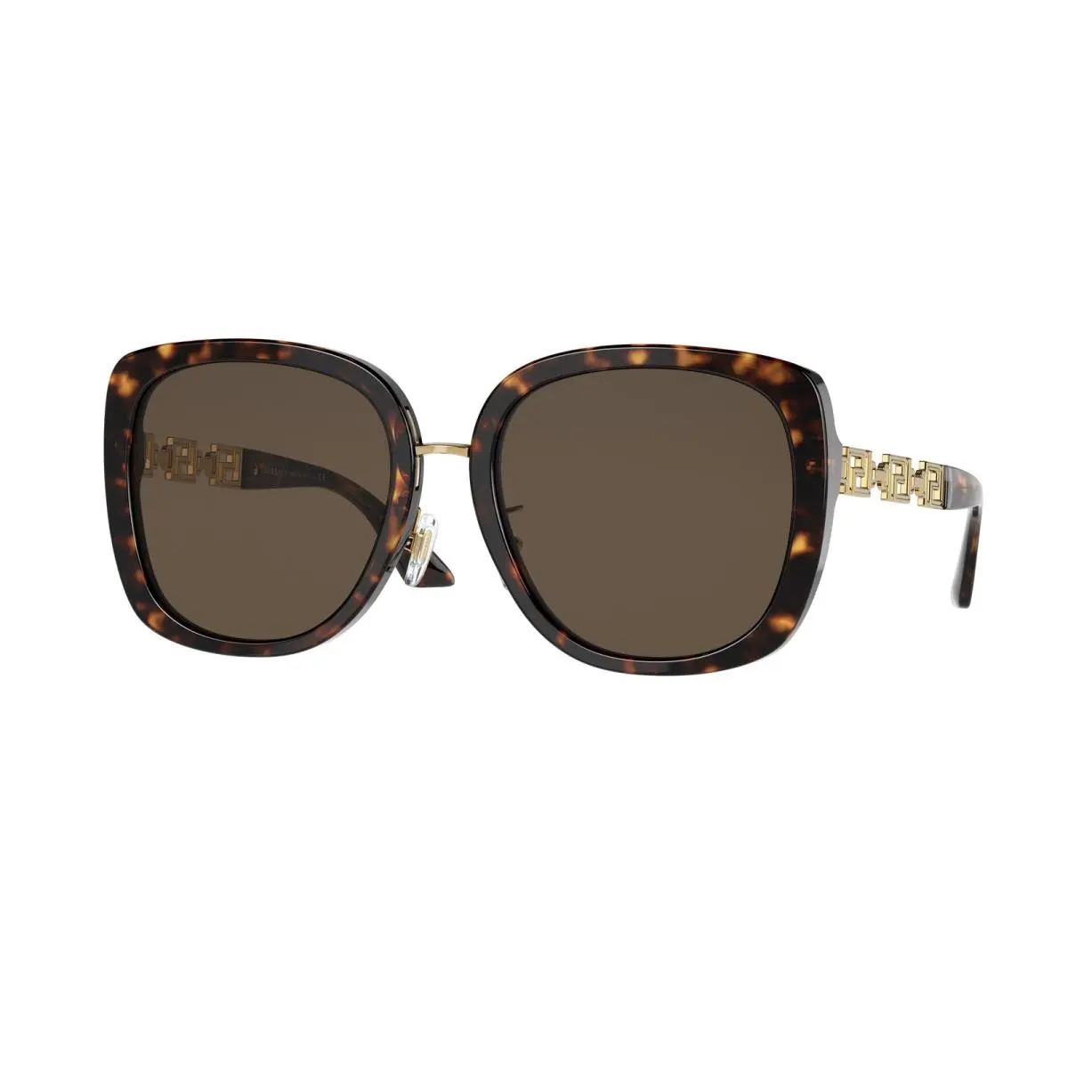 VE 4407 D Havana Dark Brown 108/73 Size 56 Sunglasses by Versace