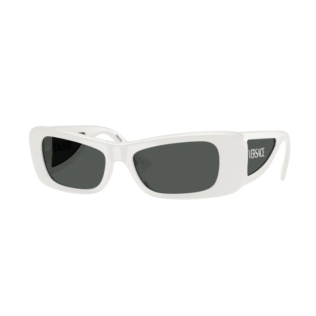 VE 4481 White / Dark Grey Polyamide Standard 314/87 Size 54 Sunglasses by Versace