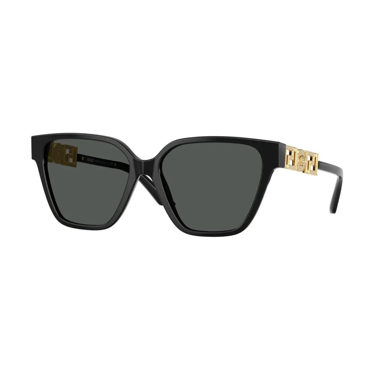 VE 4471 B Black Dark Grey GB1/87 Size 56 Sunglasses by Versace