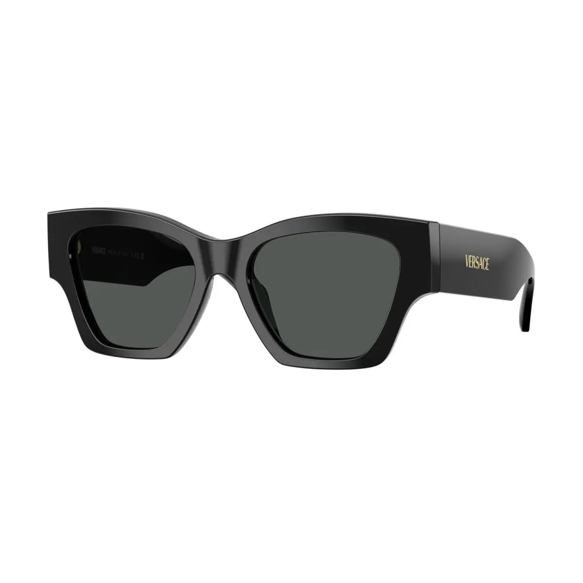 VE 4492 U Black / Dark Grey Polyamide Standard GB1/87 Size 53 Sunglasses by Versace