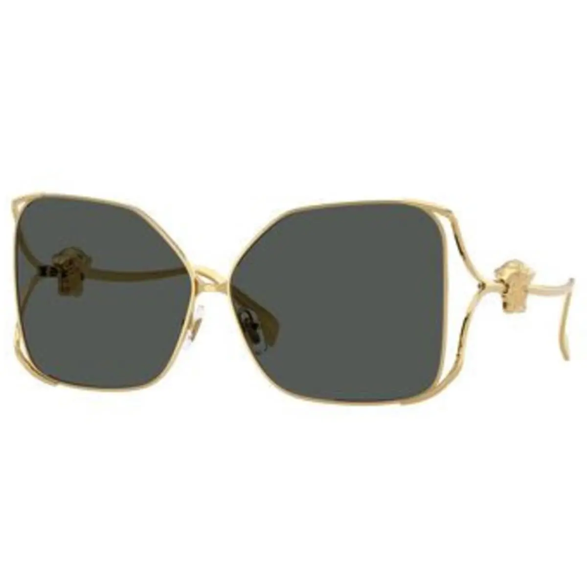VE 2288 Gold / Dark Grey 100287 Size 62 Sunglasses by Versace