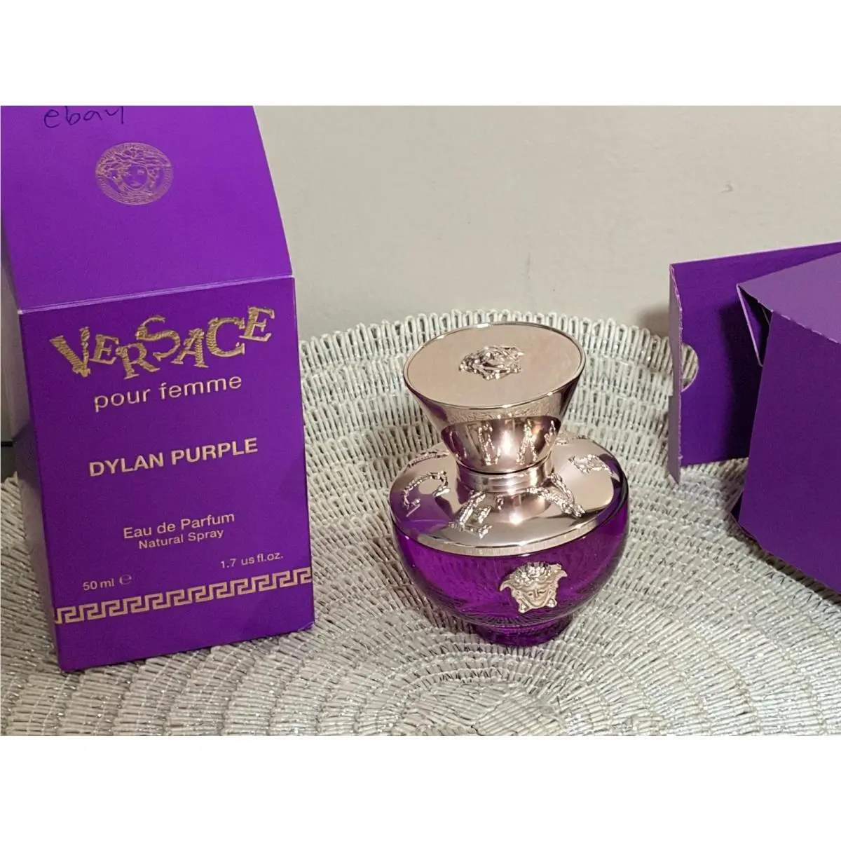 Versace Italy Pour Femme Dylan Purple Eau de Perfume 1.7 Fl Oz Spray