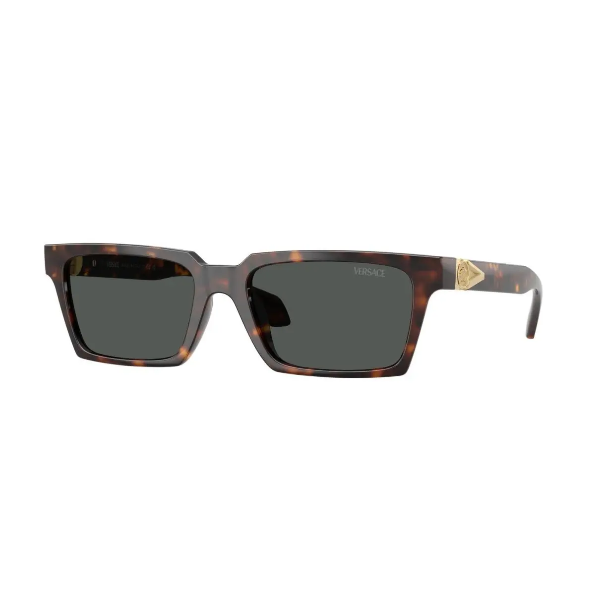 VE 4490 U Havana / Dark Grey 108/87 Size 55 Sunglasses by Versace