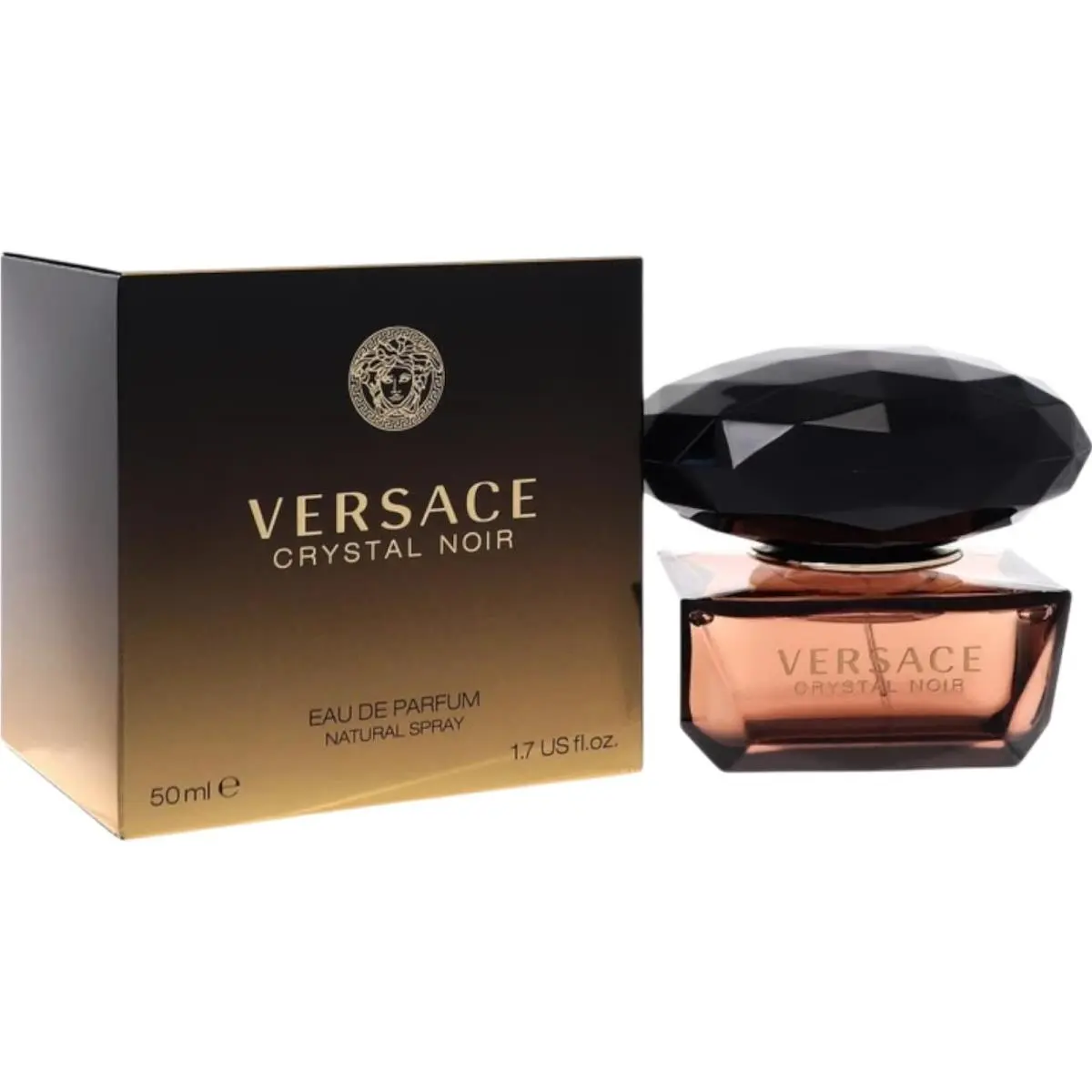 Versace Crystal Noir Perfume 1.7 oz 50 ml Edp Spray For Women