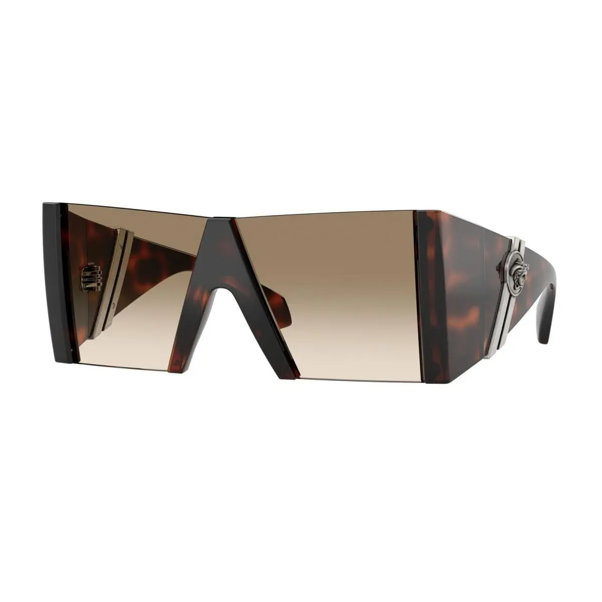 VE 4515 Havana / Light Yellow Gradient Brown 5217T5 Size 37 Sunglasses by Versace