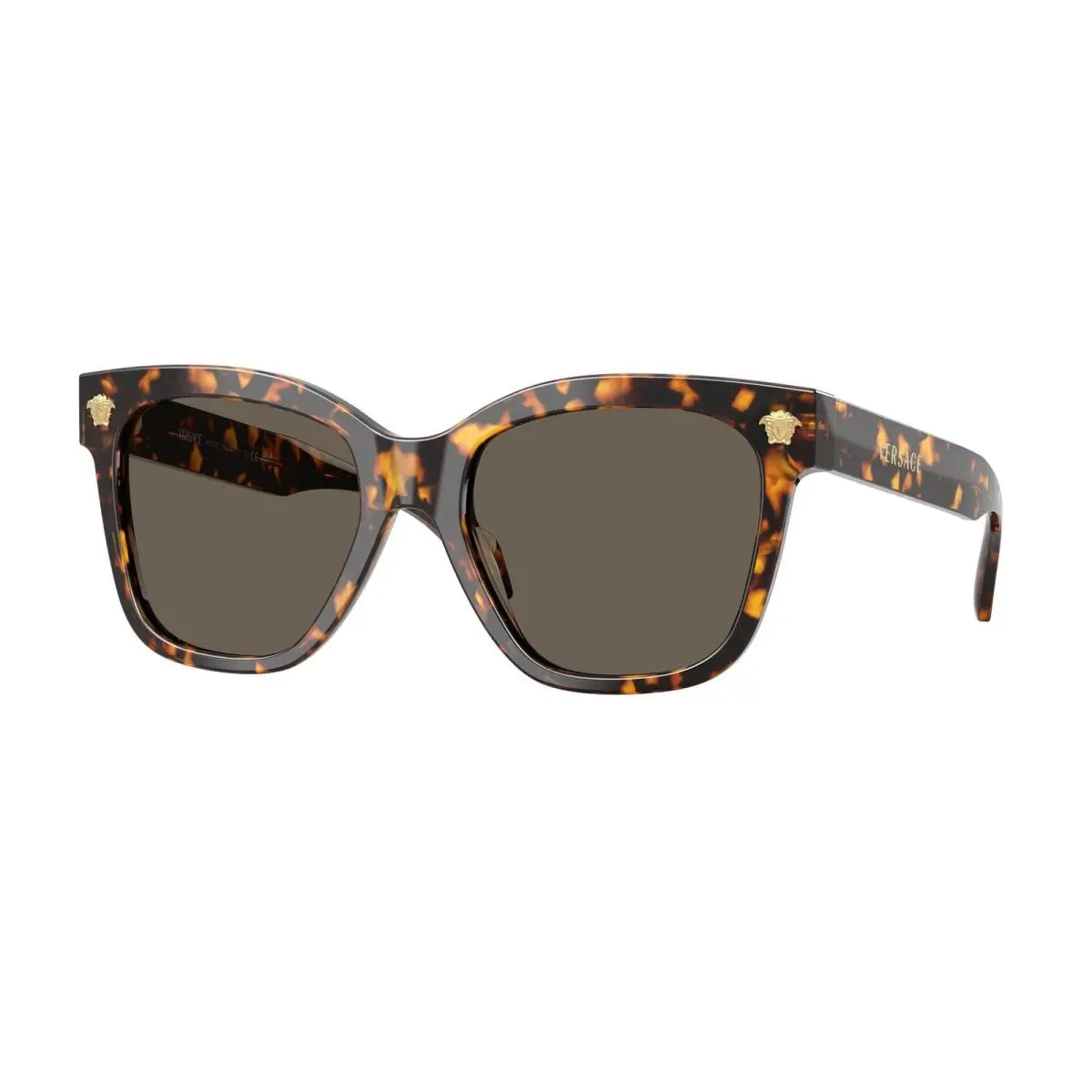 VE 4511 F Havana Yellow / Brown 5514/3 Size 55 Sunglasses by Versace