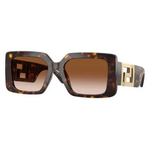 VE 4505 U Havana / Brown Gradient 108/13 Size 55 Sunglasses by Versace