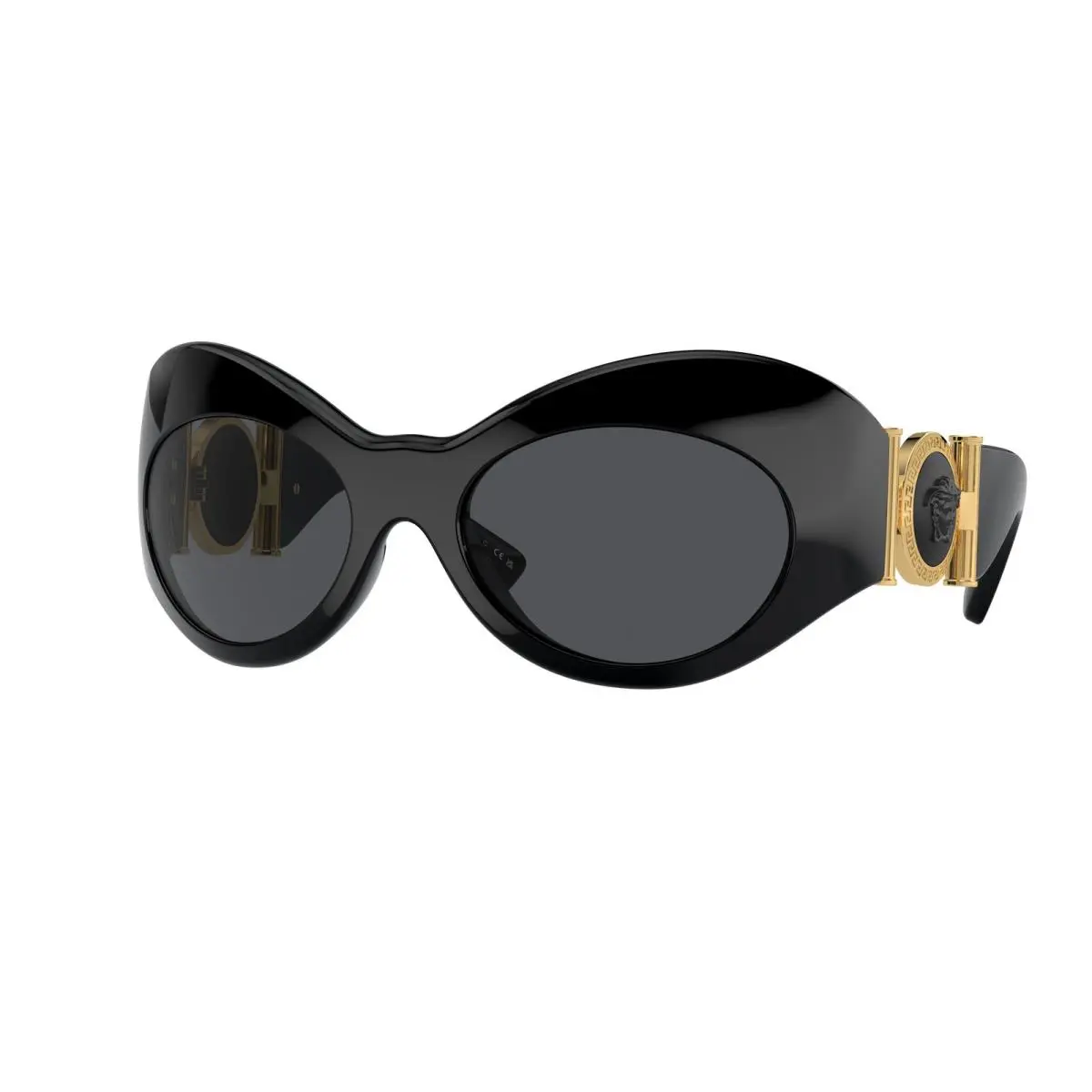 VE 4462 Black Dark Grey GB1/87 Size 58 Sunglasses by Versace