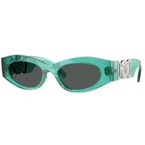 VE 4480 U Opaline Sea Green / Dark Grey 552987 Size 51 Sunglasses by Versace