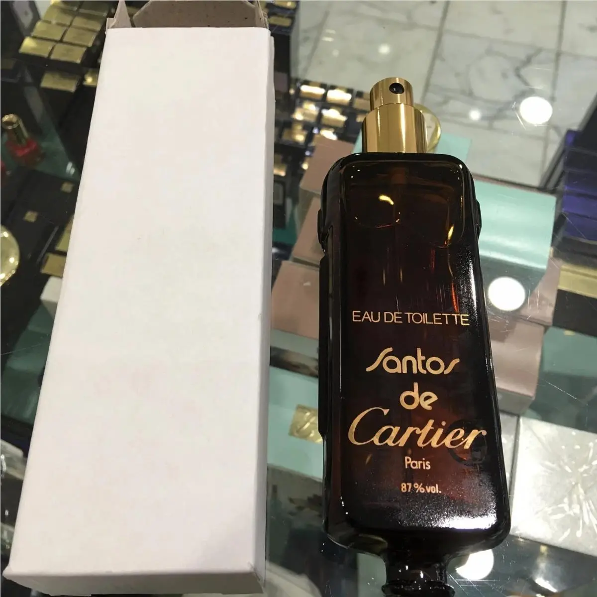 Santos de  87% Vol Edt Spray Men Vintage Woody Spicy Cologne by Cartier