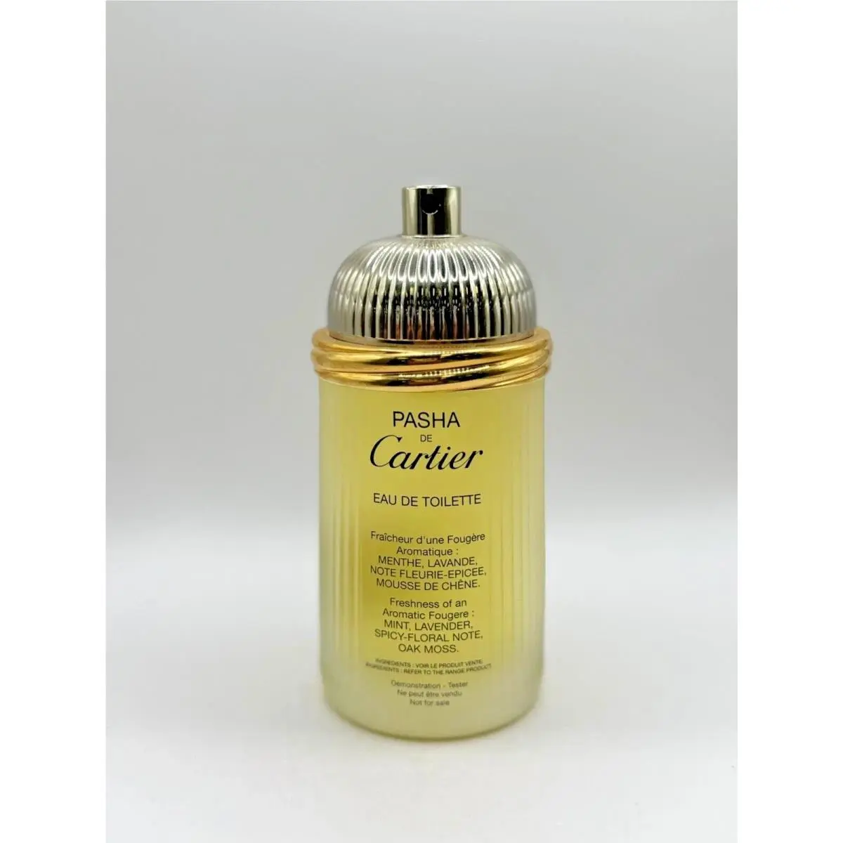 Cartier Pasha de Cartier 100ml/3.3oz Edt Spray Men Vintage