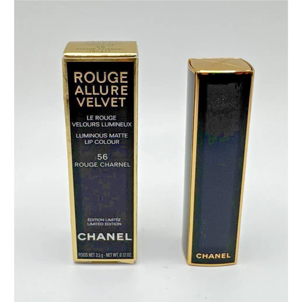 Chanel Rouge Allure Velvet Luminous Matte Lip Colour 56 Rouge Charnel Limited