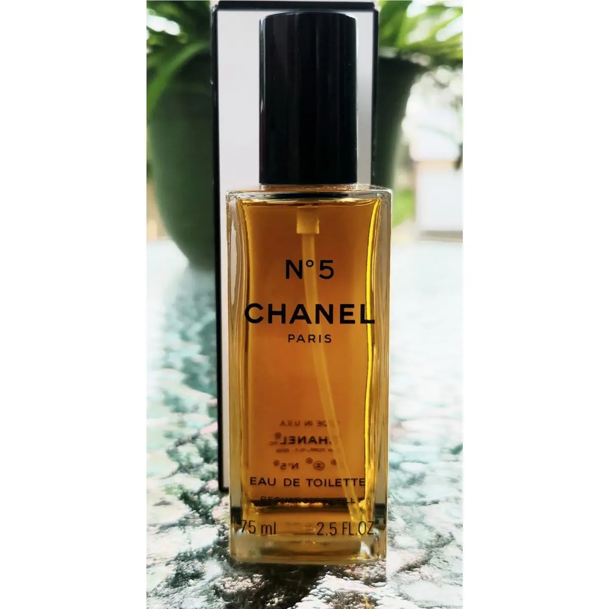 Chanel No5 Perfume Women 2.5oz 75ml Recharge Vaporisateur Spray Refill