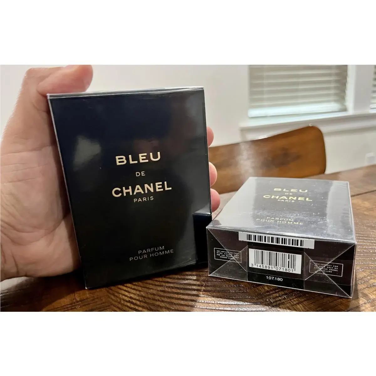 Bleu De Chanel Parfum By Chanel Spray Pour Homme 3.4oz Men’s Fragrance