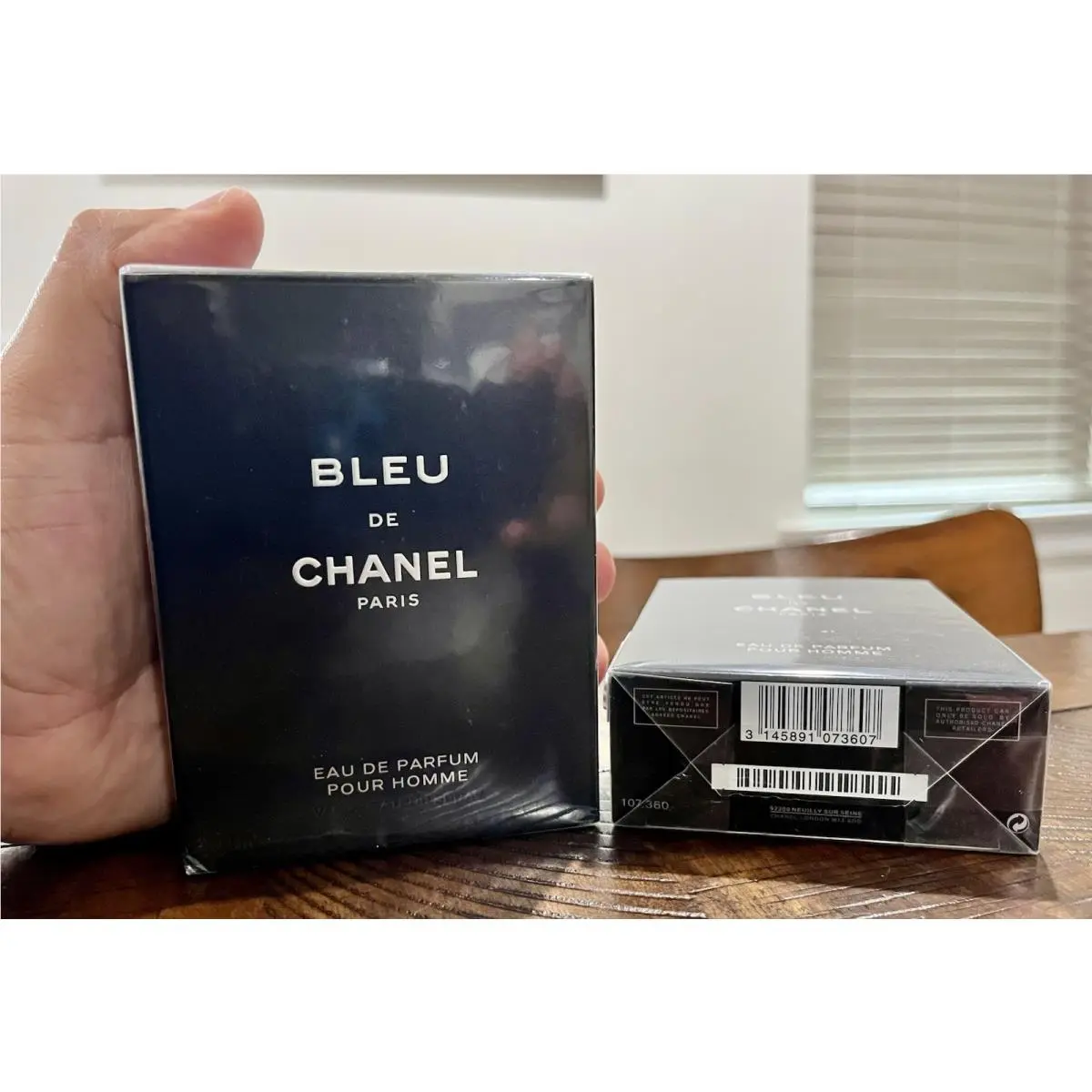 Bleu De Chanel Eau De Parfum By Chanel 3.4oz 100ml Men’s Fragrance