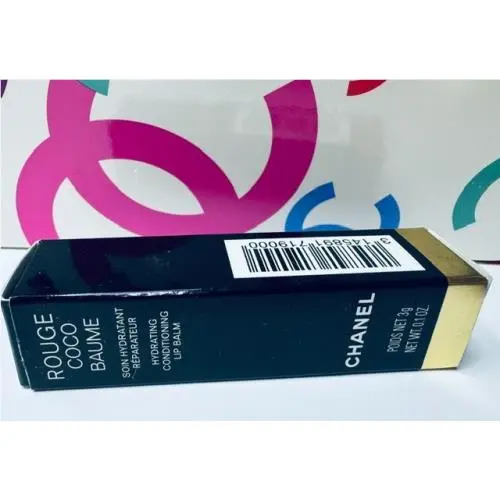 Rouge Coco Baume by Chanel Conditioning Lip Balm Full Box x 100 % Aut