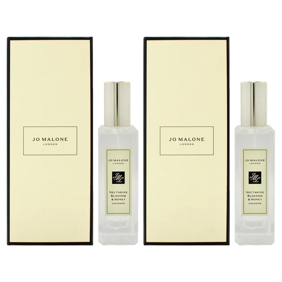 Jo Malone Nectarine Blossom and Honey For Women - 1 oz Cologne Spray - Pack of 2