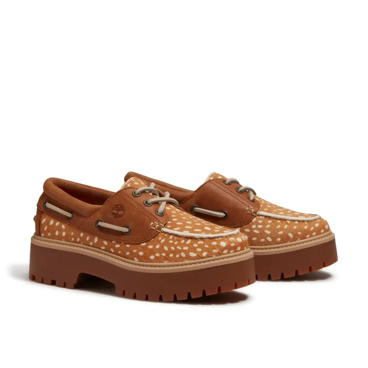 Timberland shoes - Brown Calf Hair Leather 5