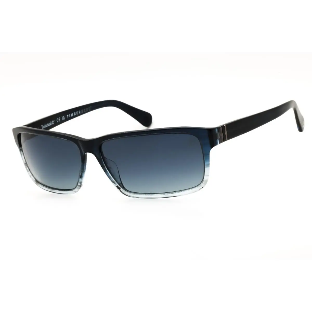 TB00053 92D Sunglasses Blue Frame Smoke Polarized Lenses 67mm by Timberland