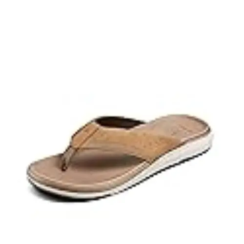 Reef Men`s Cushion Norte Sandal Tan 12 Tan