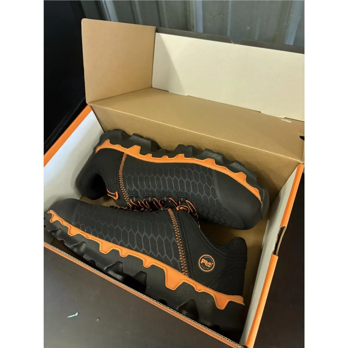 Timberland shoes - Timberland PRO Powertrain Sport - PRO Powertrain Sport - TB1A1B6S001 - Black 7