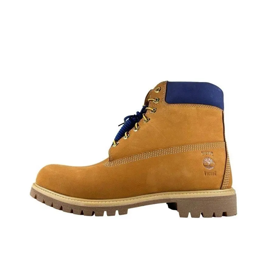 TB0A2P6WA6N  6 Premium Waterproof Boot Victor Victor Wheat Navy 2025 by Timberland