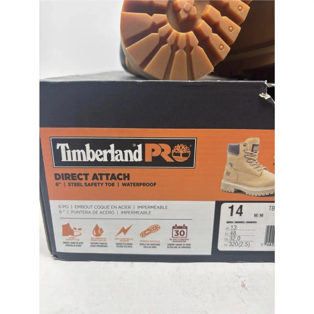 Timberland shoes - Timberland Pro Direct Attach 6” - Wheat 4