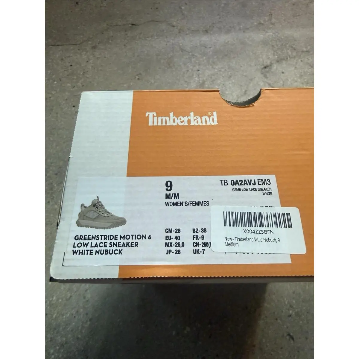 Timberland shoes - Timberland GreenStride Motion 6 - GreenStride Motion - White (UPC: 197064633999) 6