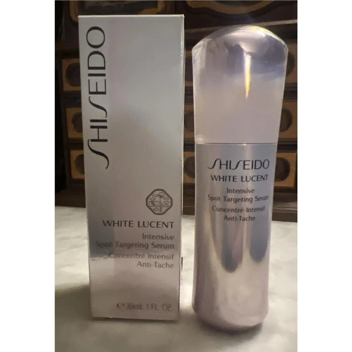 White Lucent Total Brightening Face Serum Serum Formulation 1 fl oz by Shiseido