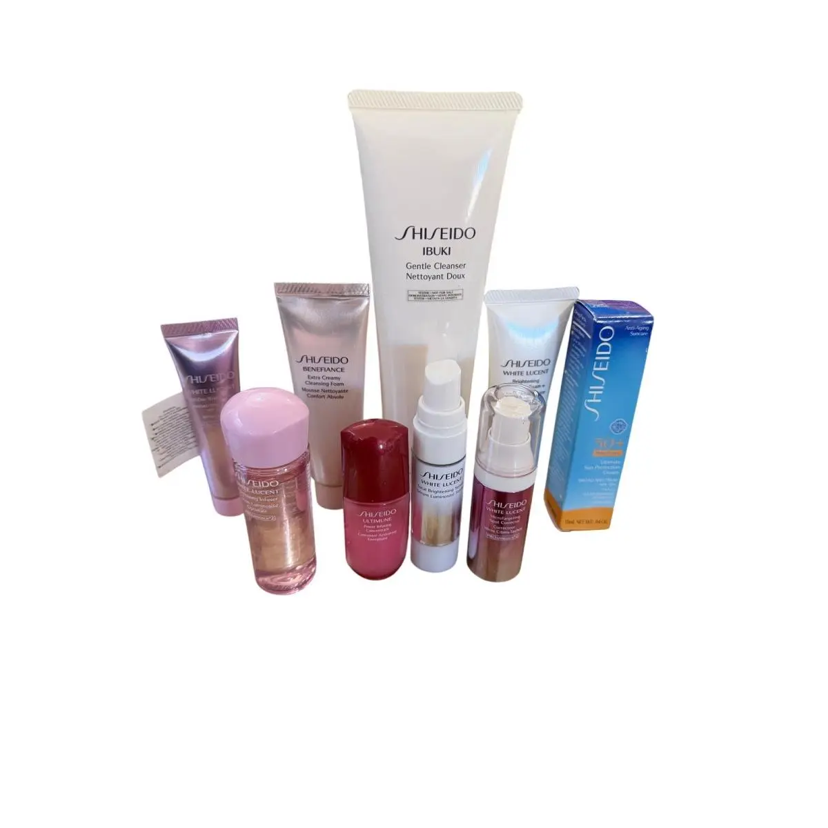 Skincare Set 8pc Lot by Shiseido