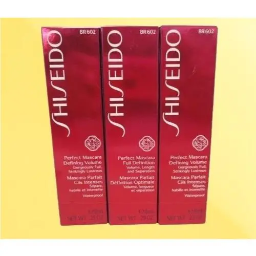 Perfect Mascara Defining Volume Waterproof BR602 Brown Brun 3PC X by Shiseido