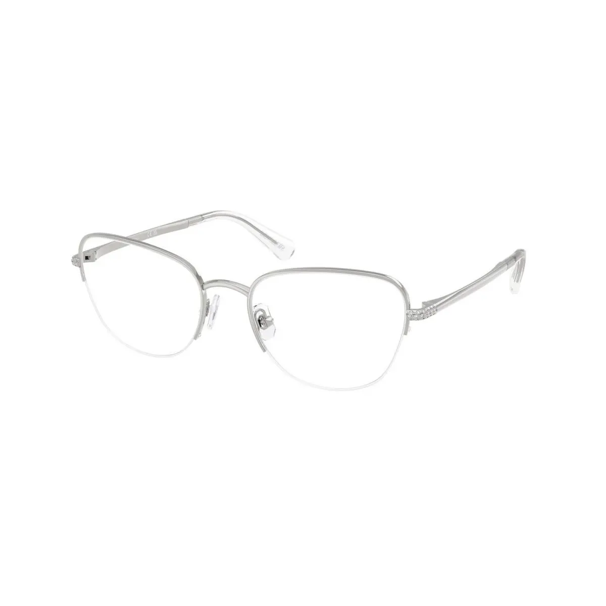SK 1023 Silver Demo Lens 4001 Size 54 Eyeglasses by Swarovski