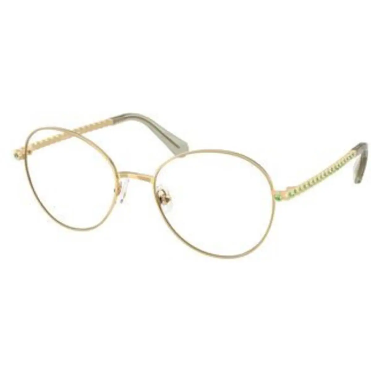 SK 1013 Gold Demo Lens 4017 Size 52 Eyeglasses by Swarovski