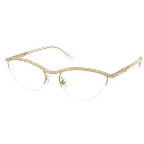SK 1026 Gold Demo Lens 4004 Size 56 Eyeglasses by Swarovski