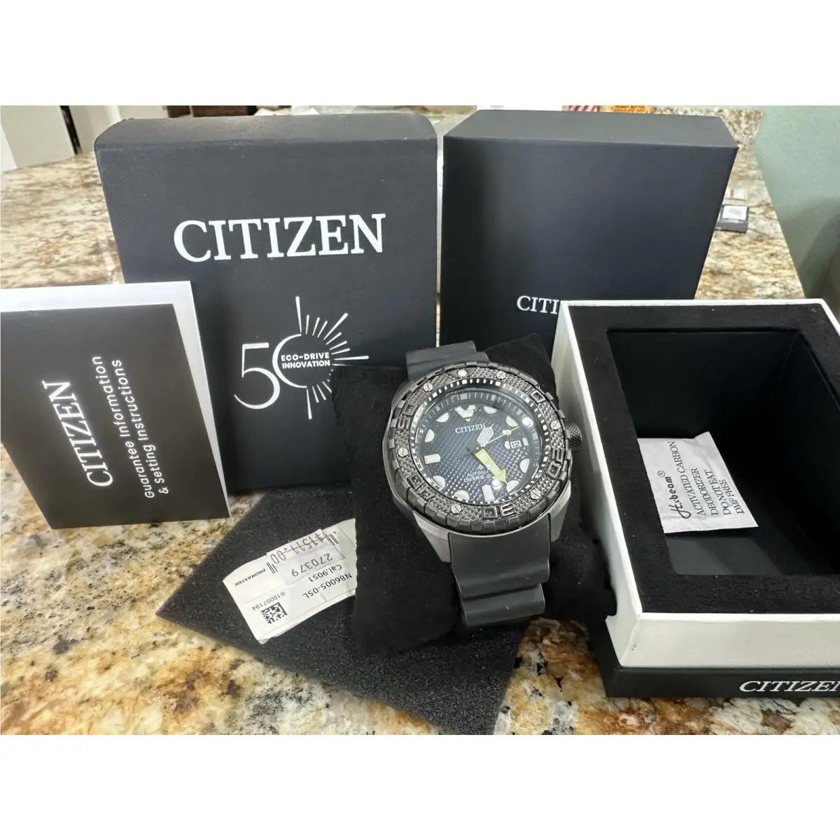NB6005-05L Promaster Marine Diver Automatic Super Titanium Men`s Watch by Citizen