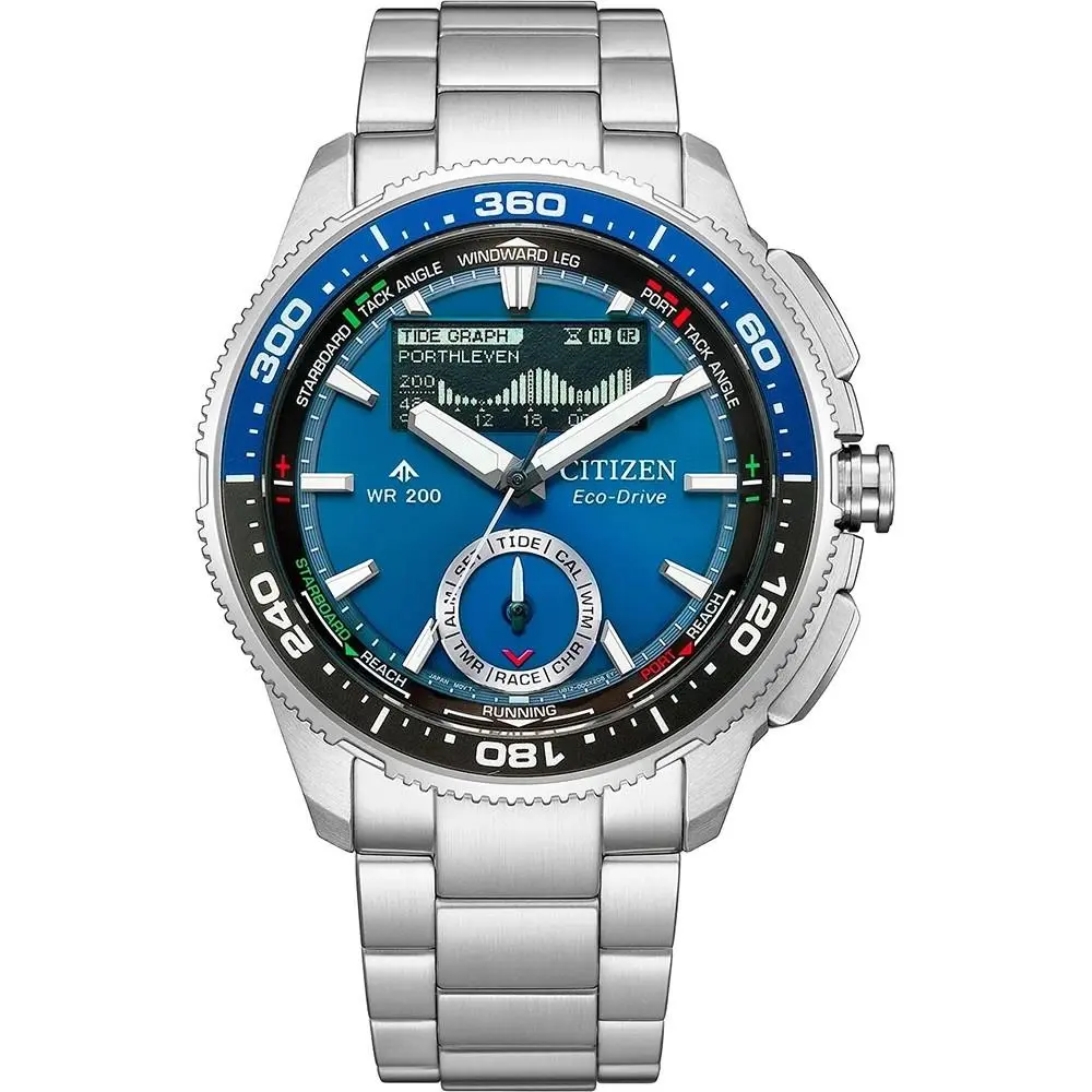 Promaster Wavetracker JV3006-50L Eco-drive Blue Dial Sapphire 42mm by Citizen