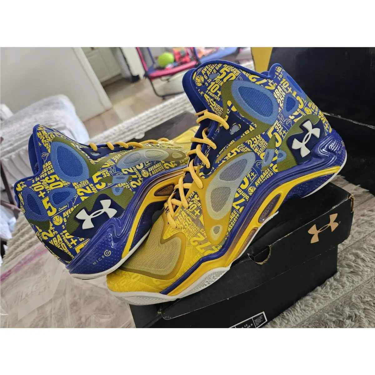 Under Armour shoes - Under Armour Anatomix Spawn - Anatomix Spawn - 1238925-407 - Yellow 3