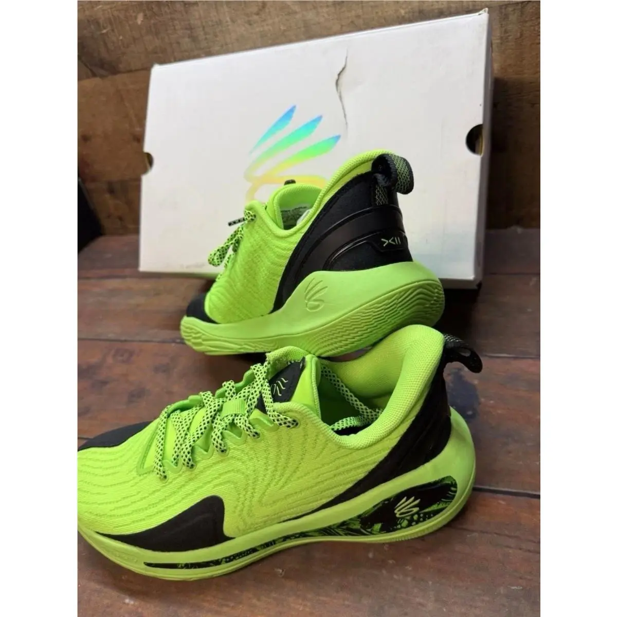 Under Armour shoes - Curry 12 - Curry - 3028194-001 - Green 4