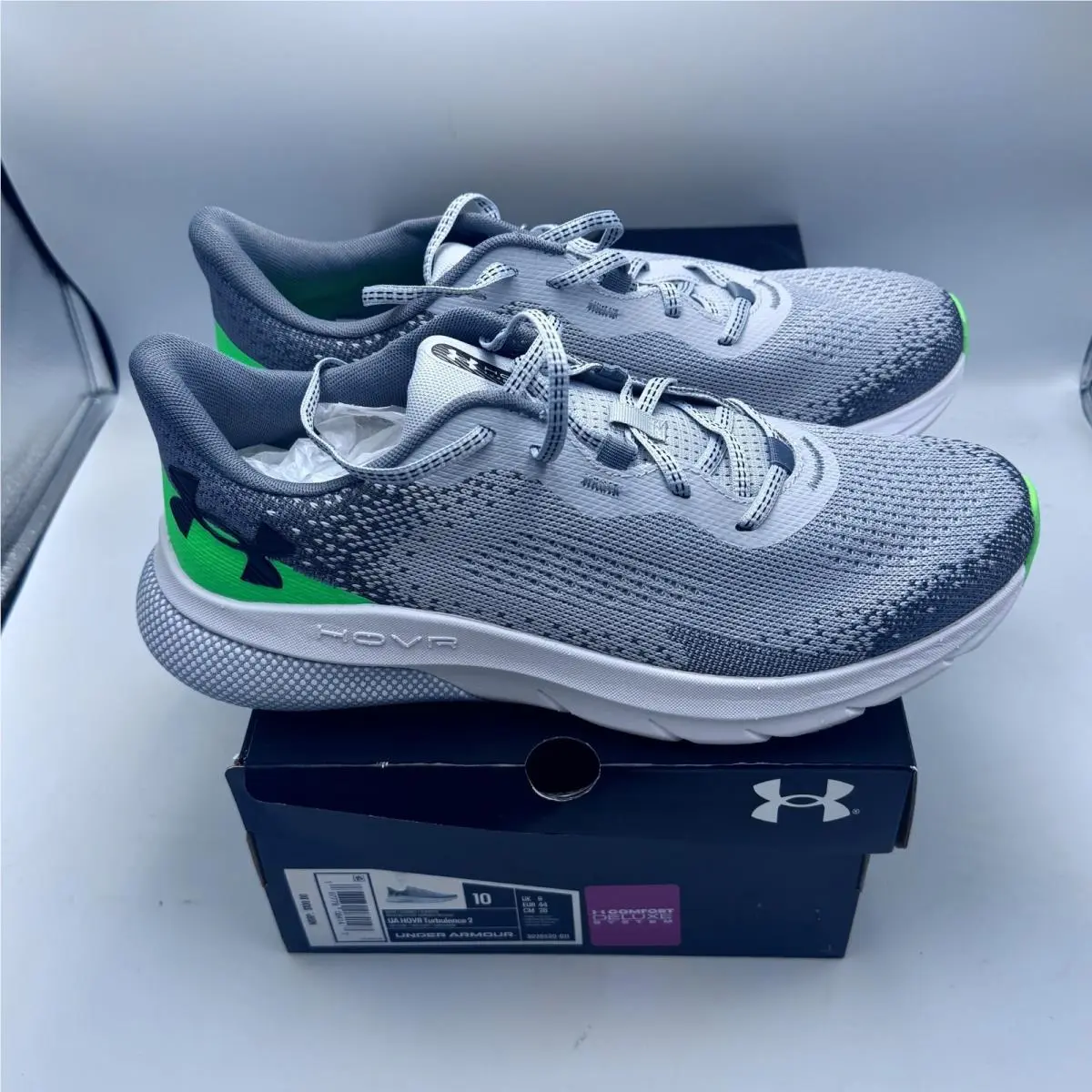 Under Armour shoes - Under Armour HOVR Turbulence - HOVR Turbulence - Gray (UPC: 197779084147) 4