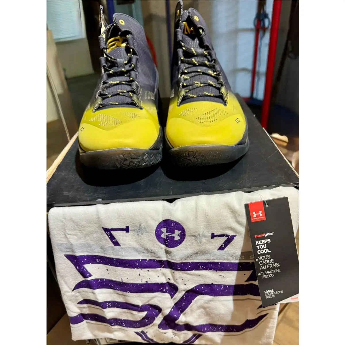 Under Armour shoes - Under Armour Curry 2 - Curry - Multi-Color (UPC: 190496187320) 8