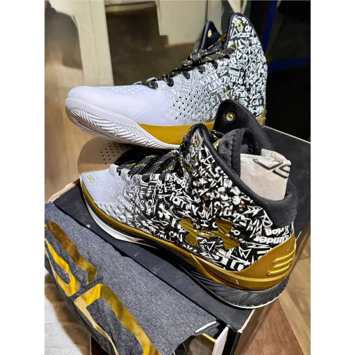 Under Armour shoes - Under Armour Curry 2 - Curry - Multi-Color (UPC: 190496187320) 0