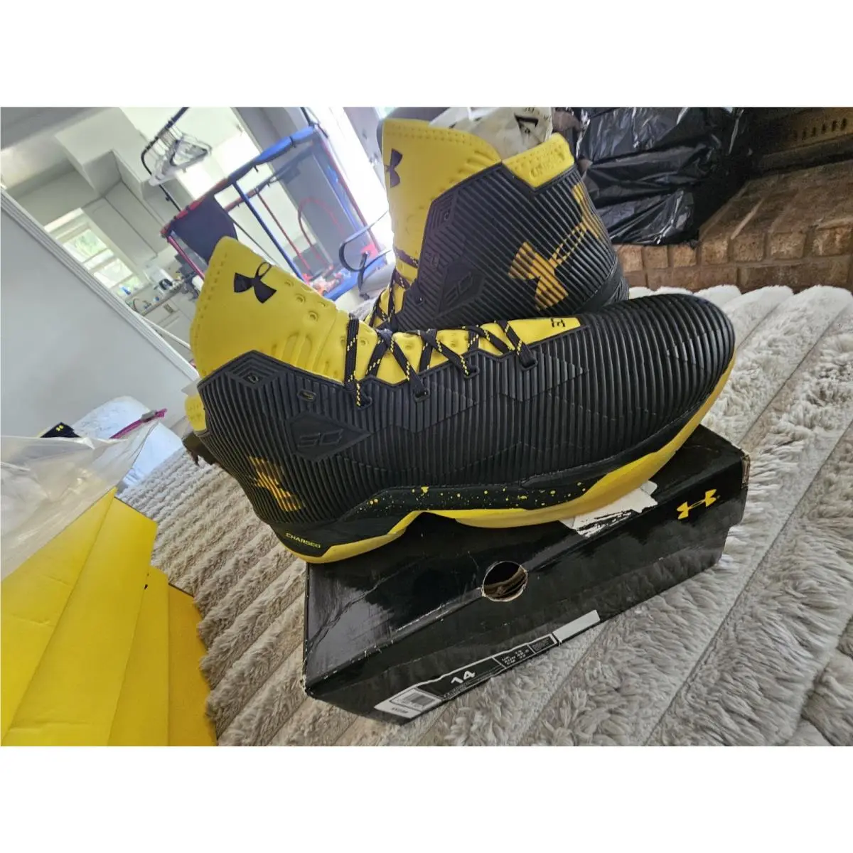 Under Armour shoes - Under Armour Curry 2.5 - Curry - 1274425-005 - Black 3