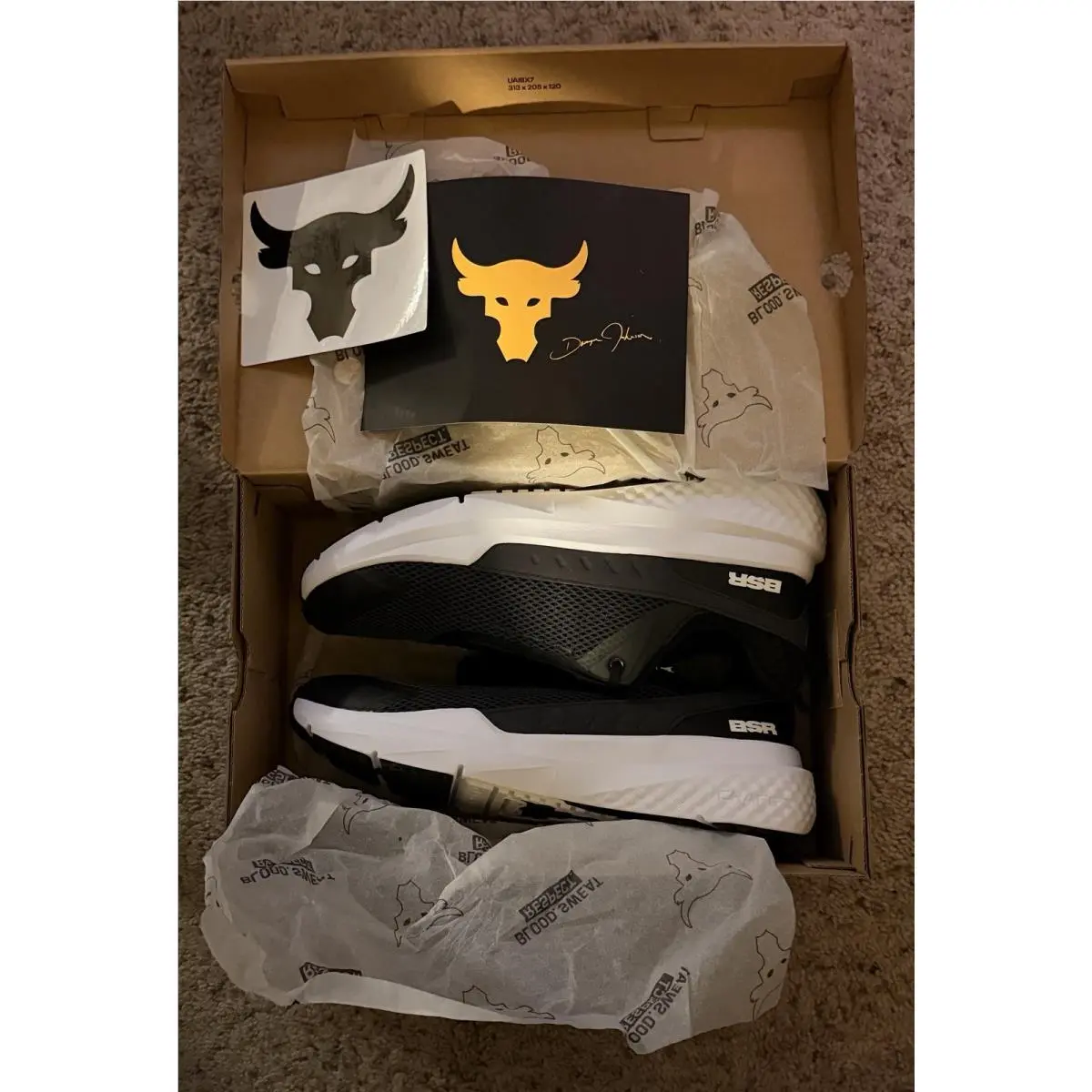 Under Armour shoes - Under Armour Project Rock BSR 5 - 3028396-002 - Black (UPC: 0197778755963) 2
