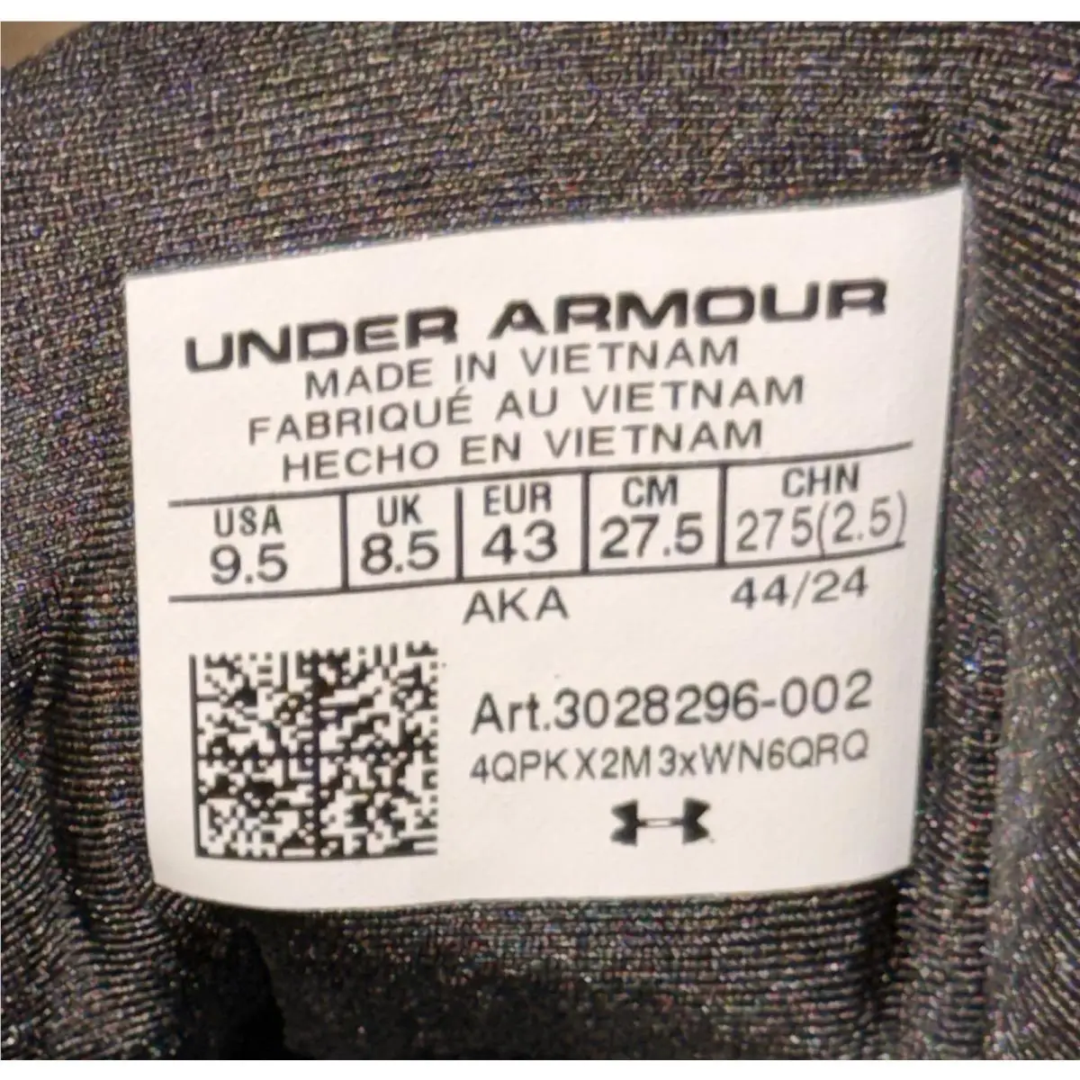 Under Armour shoes - Under Armour Project Rock BSR 5 - 3028396-002 - Black (UPC: 0197778755963) 4
