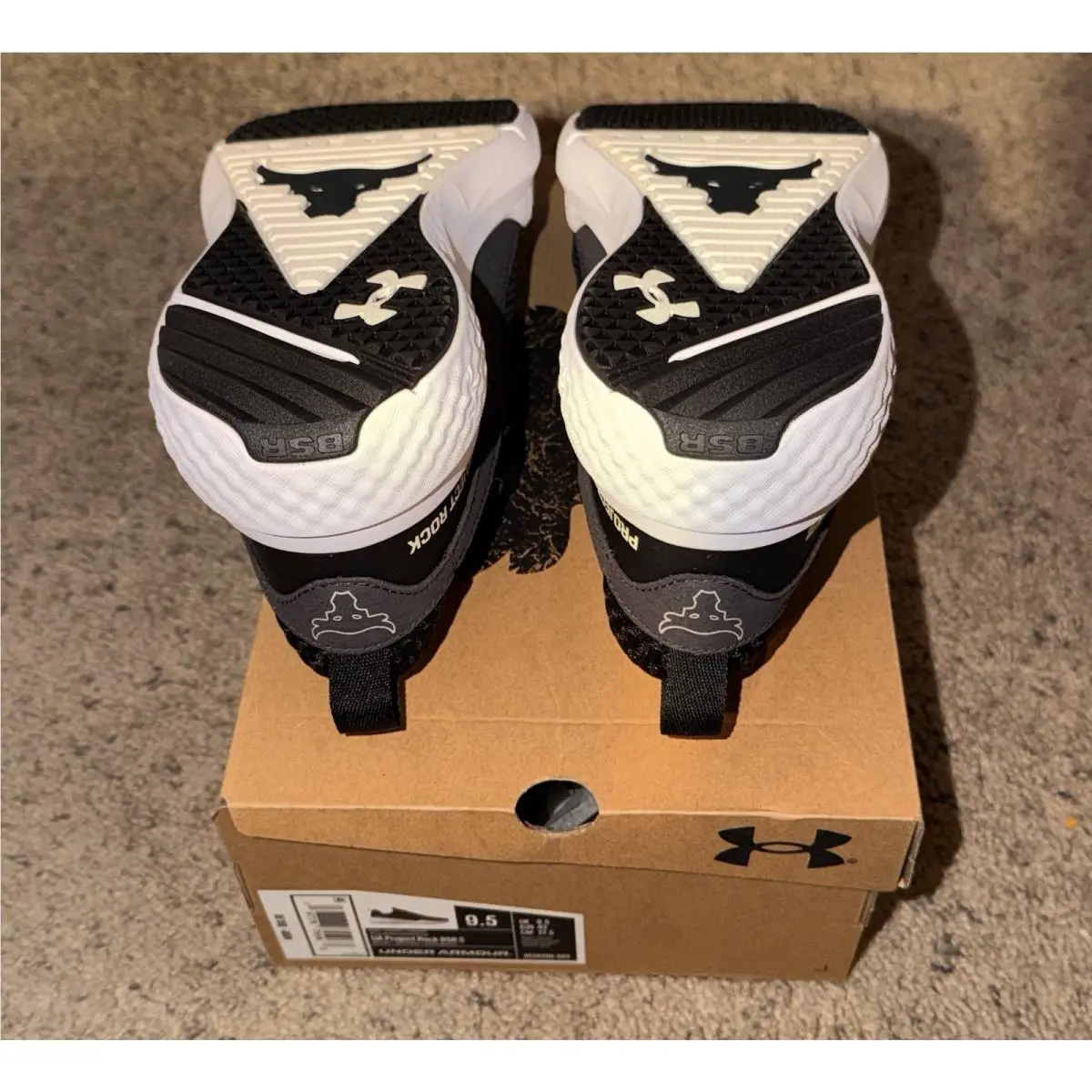 Under Armour shoes - Under Armour Project Rock BSR 5 - 3028396-002 - Black (UPC: 0197778755963) 6