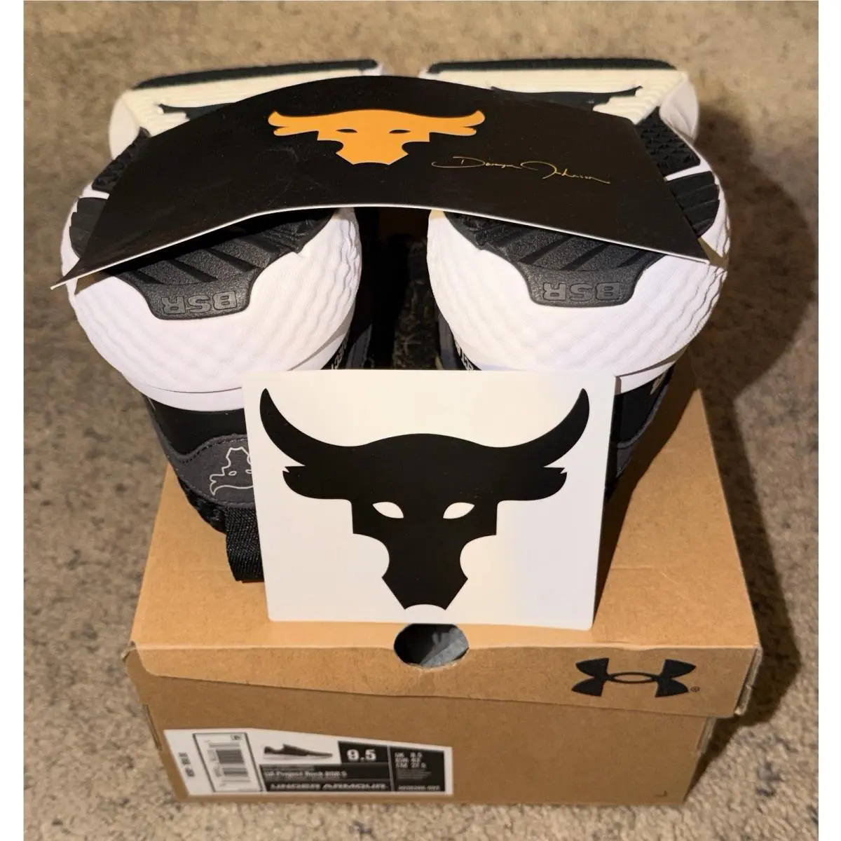 Under Armour shoes - Under Armour Project Rock BSR 5 - 3028396-002 - Black (UPC: 0197778755963) 7