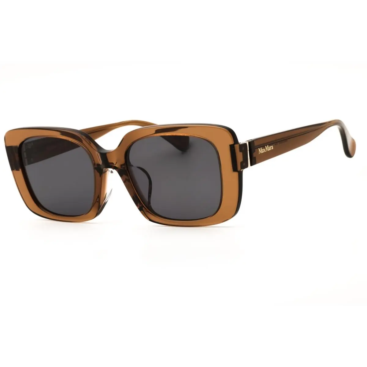 MM155-45A-54 Sunglasses Frame Size 54mm 145mm 20mm Brown Women by Max Mara