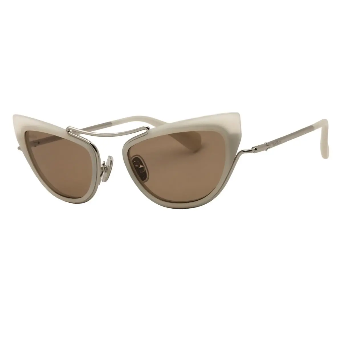 MM0172-25E-53 Sunglasses Frame Size 53mm 130mm 19mm Ivory Women by Max Mara