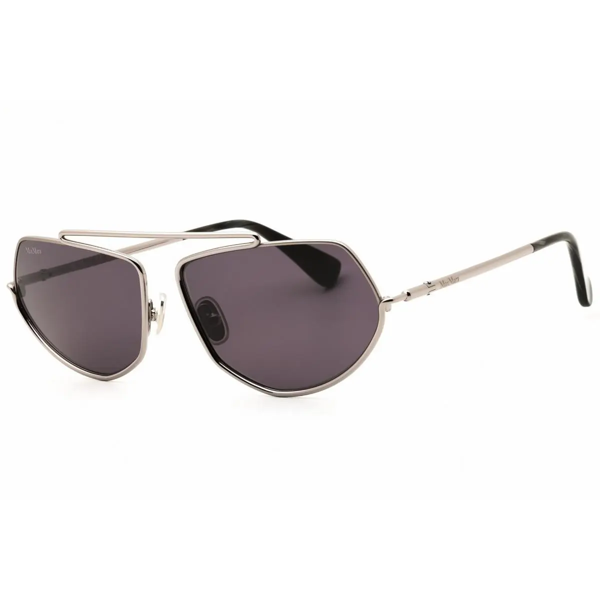 MM0165-14A-60 Sunglasses Size 60mm 135mm 14mm Ruthenium Light 8892146 by Max Mara