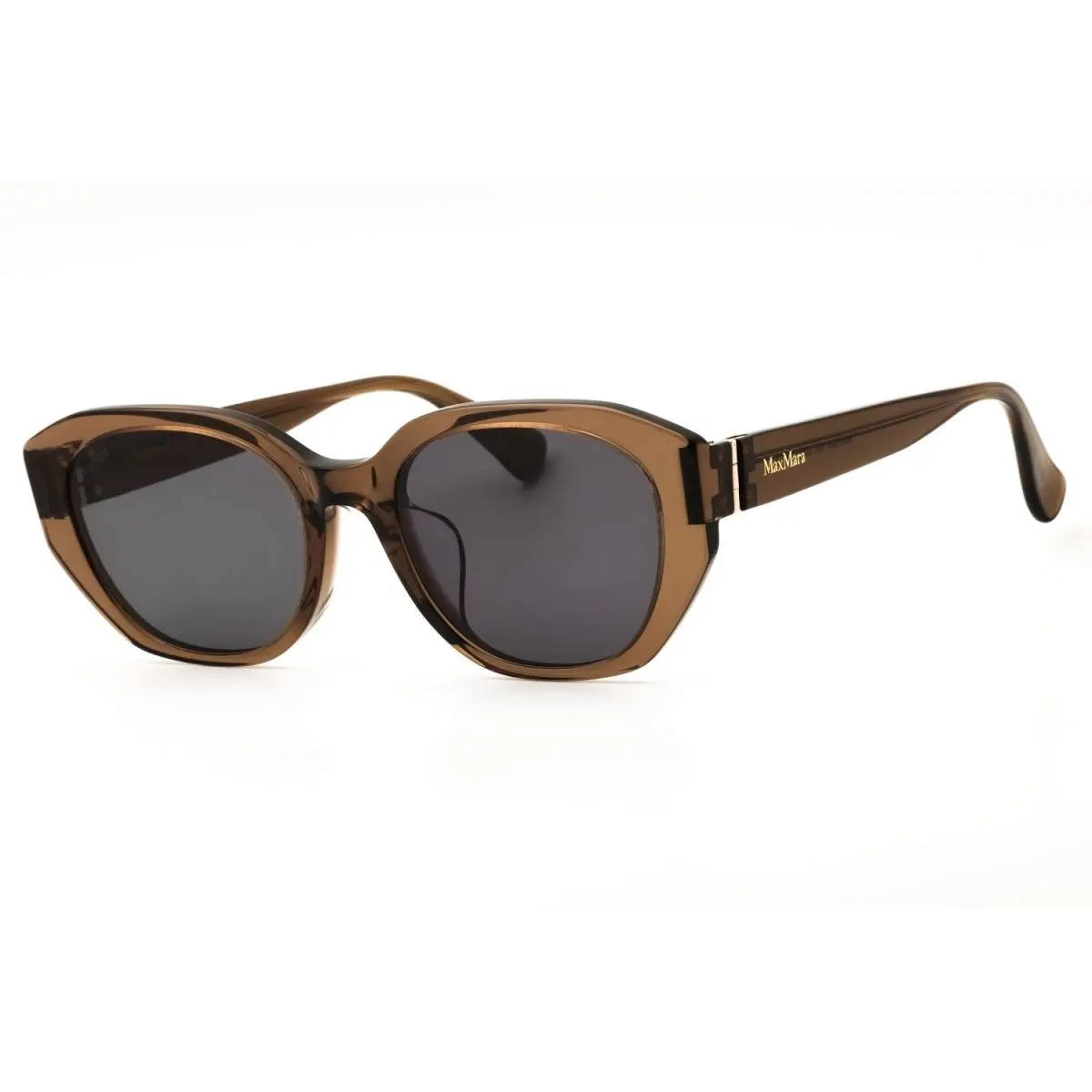 MM156-69A-54 Sunglasses Frame Size 54mm 145mm 20mm Brown Women by Max Mara